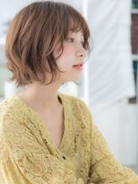 モッズヘア 越谷(mod's hair) 暖色系カラーラフニュアンス韓国風くびれボブc5越谷20代30代40代
