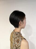 グルック ヘア デザイン(Gluck hair design)&nbsp;【Gluck hair design】　タイトショートボブ