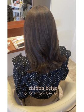 マーリャヘアー(mallia hair) シフォンベージュ