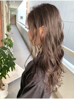 トゥーリ 長崎住吉店(tuuli)&nbsp;tuuli☆30代40代ペールベージュ切りっぱなしロング　158