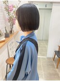 【haif okada】ストレートミニボブ