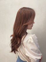 ジエクト カナウ(The Ect canow)&nbsp;オレンジベージュ/韓国風ヘア/ヨシンモリ/オレンジピンク