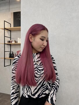 エル オオサカ 心斎橋店(L. OSAKA) カシスピンク_ヘルシースタイルふんわりカール_KO51