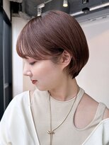 アイティーバイアルバム 藤沢店(IT by ALBUM)&nbsp;丸みショート_マチルダボブピンクベージュ_ba463592