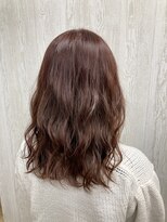 テーラヘアープラス 木更津2号店(TELA HAIR+) ピンクアッシュ×ゆるふわミディアム 【TELAHAIR木更津】