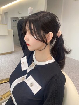 ラヴィ(Lavie) 結んでも可愛い♪韓国顔まわり小顔レイヤー