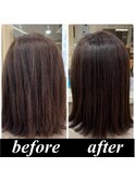 【予防美髪カラー】(デトックスケアでジアミン除去)