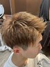 【男性限定】【指名不可】カット＋炭酸カラー￥8000→￥7350
