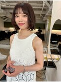 ボブパーマ/ミニボブ/切りっぱなしボブ新潟万代