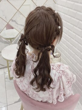 リルミー(Lilme) 編み込みリボンヘア＊まゆ