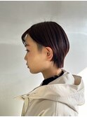 松山市/20代/30代/40代/さりげない刈り上げショート