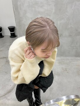 ミーム 原宿 表参道(meme) ダブルカラーハイトーンカラーケアブリーチインナーカラー#原宿