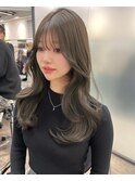 (lilley内堀)韓国ヘア×レイヤーカット×前髪