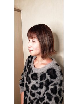 松本平太郎美容室 浦安店 外ハネボブ/30代40代50代60代