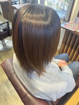 アローズ(arose) ショートスタイルと相性バツグン髪質改善