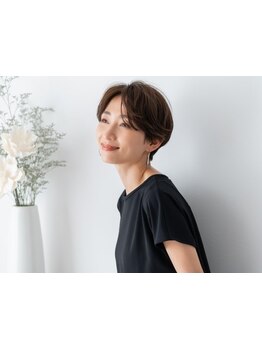 ショート初心者大歓迎！"特殊技術ヘアリセッター×質感骨格矯正カット"が大人気＊小顔効果も◎［髪質改善］