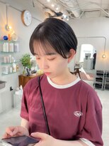 ヘアー アイス カンナ(HAIR ICI Canna)&nbsp;シースルーバング/ショートヘア/マッシュショート/【ノグチ】