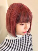 パザパ 南館店(pa.za.pa.)&nbsp;sakura pink/アンブレラカラー×ボブ