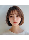 イメチェンショートボブ/インナーカラー/韓国/ブリーチ/学割U24