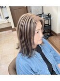 カール/セミディ/シアーカラー/姫カット/ブリーチ