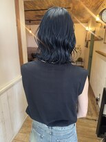 ヘアーデザインハル(hair desigin hal)&nbsp;ブルーブラック
