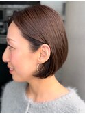 グラボブ/大人ボブ/耳かけショート