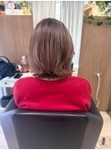 【L by first】ピンクベージュハイライト