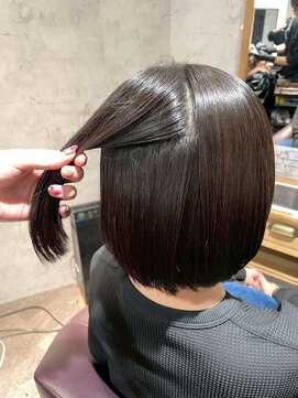 アフィナー(Afinar) 【横浜/横浜駅】艶ボブ×美髪ストレートで圧倒的ツヤ感