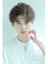 リップス 立川(LIPPS) 爽やかアップバング【 前下がり質感ツーブロック刈り上げ 】