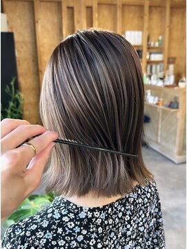 アフターニュース 新潟(afternews) ミルクティーベージュ/ダブルカラー/ケアブリーチ/髪質改善/駅南