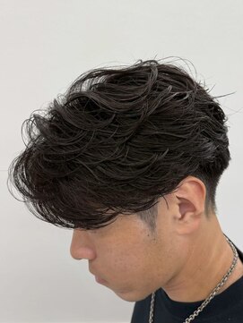 ビカムメンズヘアー 栄店(become men's hair) フェザーパーマ/ニュアンスフェザー/名古屋