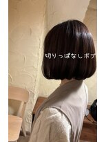 ヘアーサロン ビンブンバン(hair salon bim bum bam)&nbsp;切りっぱなしボブ
