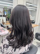 バルベストーキョーサウス(BARBES TOKYO SOUTH)&nbsp;ビジネスシーンでも◎大人なミディアムグレージュ暗髪【RISA】