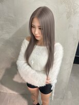 リエンスオーラ(RIENS aura)&nbsp;【RIENSaura】冬 透明感 グレージュカラー ×daichi