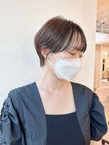 ココナ ヘア メゾンプリュス(cocona hair maison+) 小顔似合わせカット愛されクールショート20代/30代40代50代/大阪