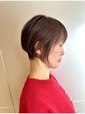 ダークアッシュ/似合わせカット/ミディアムレイヤー