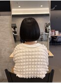 乾かすだけでまとまるボブ！