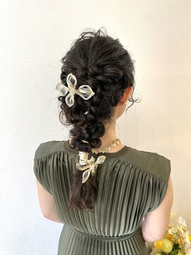 エマ(emma) 編みおろしヘアセット