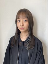ヘアー ミュゼ 大西店(HAIR Musee) オリーブベージュ/顔まわりレイヤー