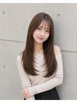 テーラヘアー 葛西店(TELA HAIR)&nbsp;【シースルーバング×ナチュラルロングレイヤー】