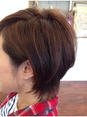 女性らしいショートスタイル!