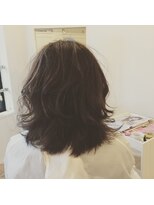 カタチヘアー(HAIR) 2016。。。素直。。。かわいい。。。レイヤーミディアム