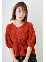 ユキオ オブ ヘアー(YUKIO of Hair) 大人カワイイナチュラル外ハネ小顔ボブ