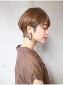 【DaVin中目黒】マニッシュショート ことりベージュ