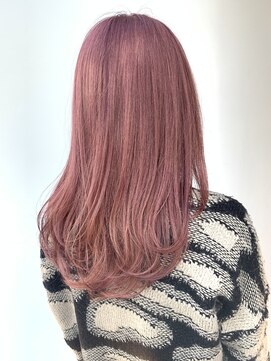 ヘッツ 仙台駅前店(HETTU) LEMO 春カラー ピンクベージュ ダブルカラー