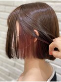 《HAIRZ》大岩真弓☆愛されインナー(^^)くすみピンク！