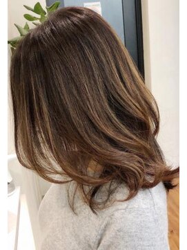 ネックス 表参道本店(nex) nex 表参道　大人ハイライト　白髪　アッシュ