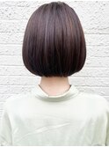 【morio成増/玉井】ミニボブ アッシュベージュ