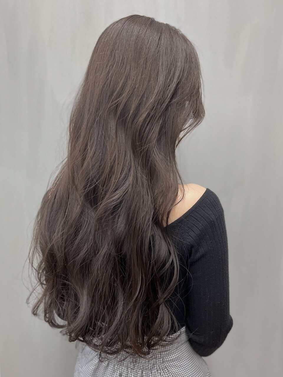 チャコールグレージュ×ゆるふわロング＊：L161220807｜ラポールヘアー