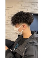 ジェットブラックキューサンロク(JET BLACK 936)&nbsp;前下がりツイストスパイラル